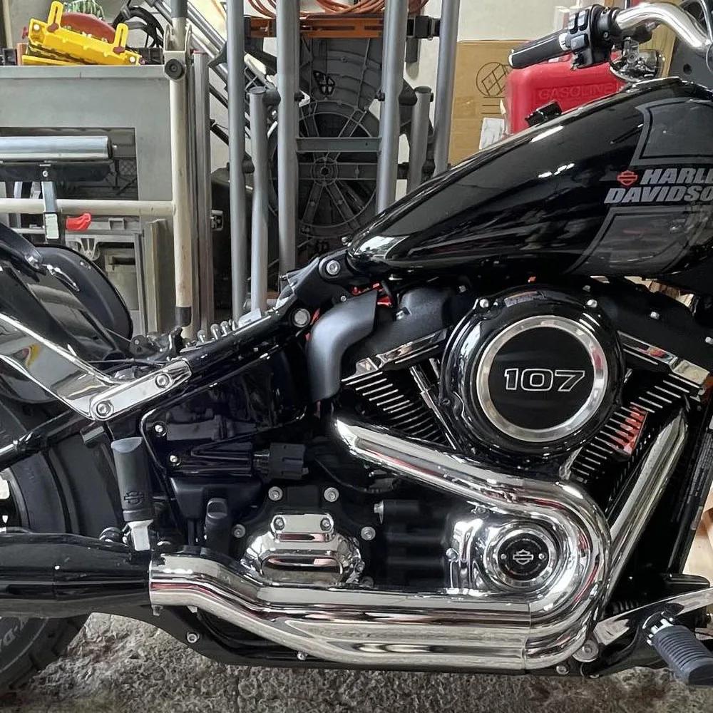 Bouclier thermique pour moto, déflecteur d'air à cadre central, revêtement d'habillage pour Harley S