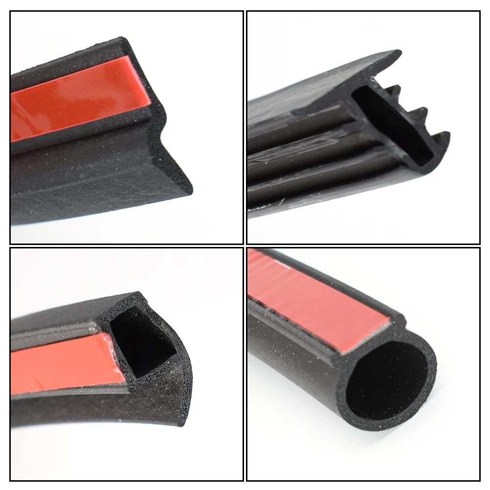 Kit de bande de joint de porte de voiture, isolation phonique en caoutchouc, coupe-froid pour les re