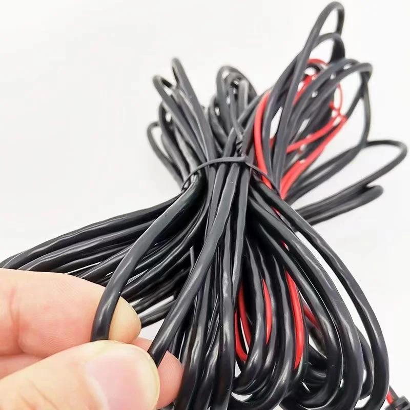 Câble d'extension pour caméra de tableau de bord et caméra de recul 4 broches 5 broches, avec prise 