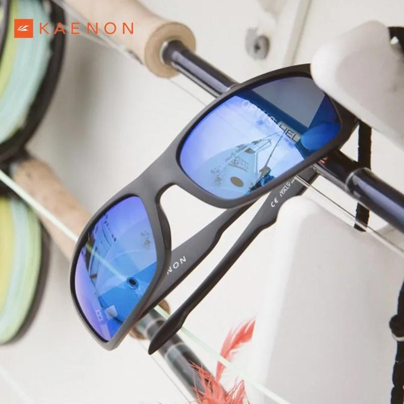 KAENON Lunettes de soleil de sport polarisées classiques pour hommes et femmes, idéales pour la cond