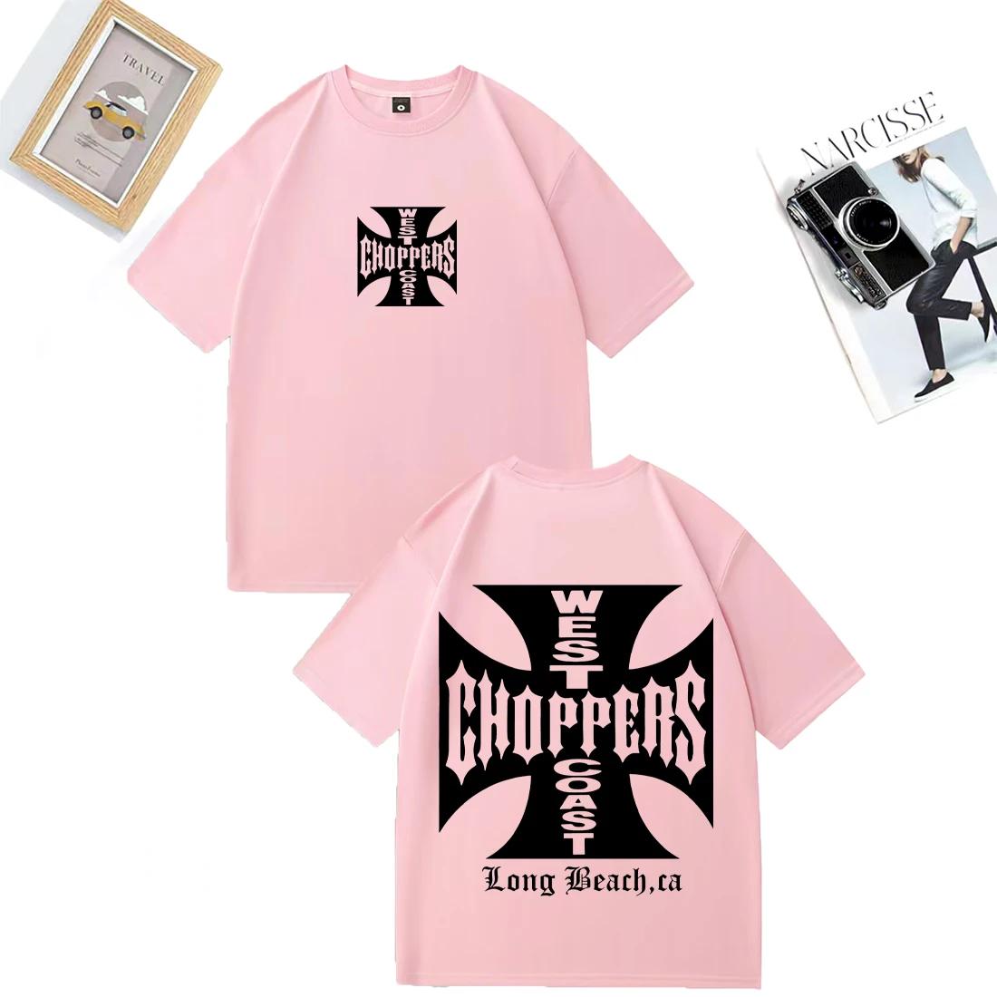 Chemise Paul Walker West Coast Choppers pour hommes et femmes, t-shirt vintage ample en coton à manc