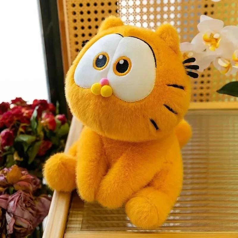 Poupée en peluche Garfield de 25CM, jouet en peluche Kawaii, chat de dessin animé, décoration cadeau