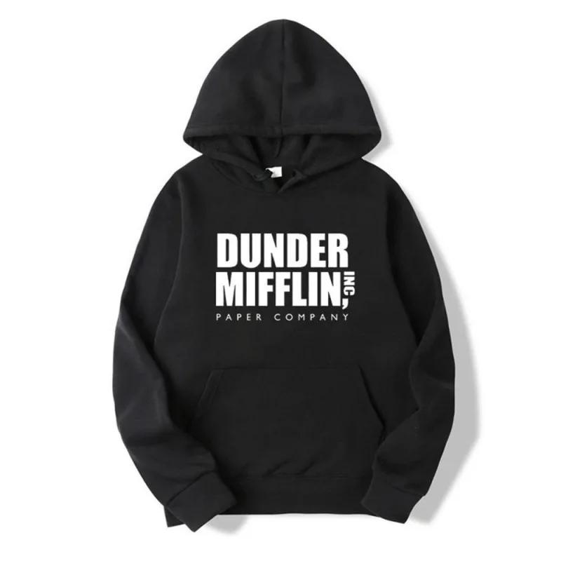 Dunder Mifflin Paper Company Sweat à capuche The Office Sweat-shirt unisexe décontracté à capuche