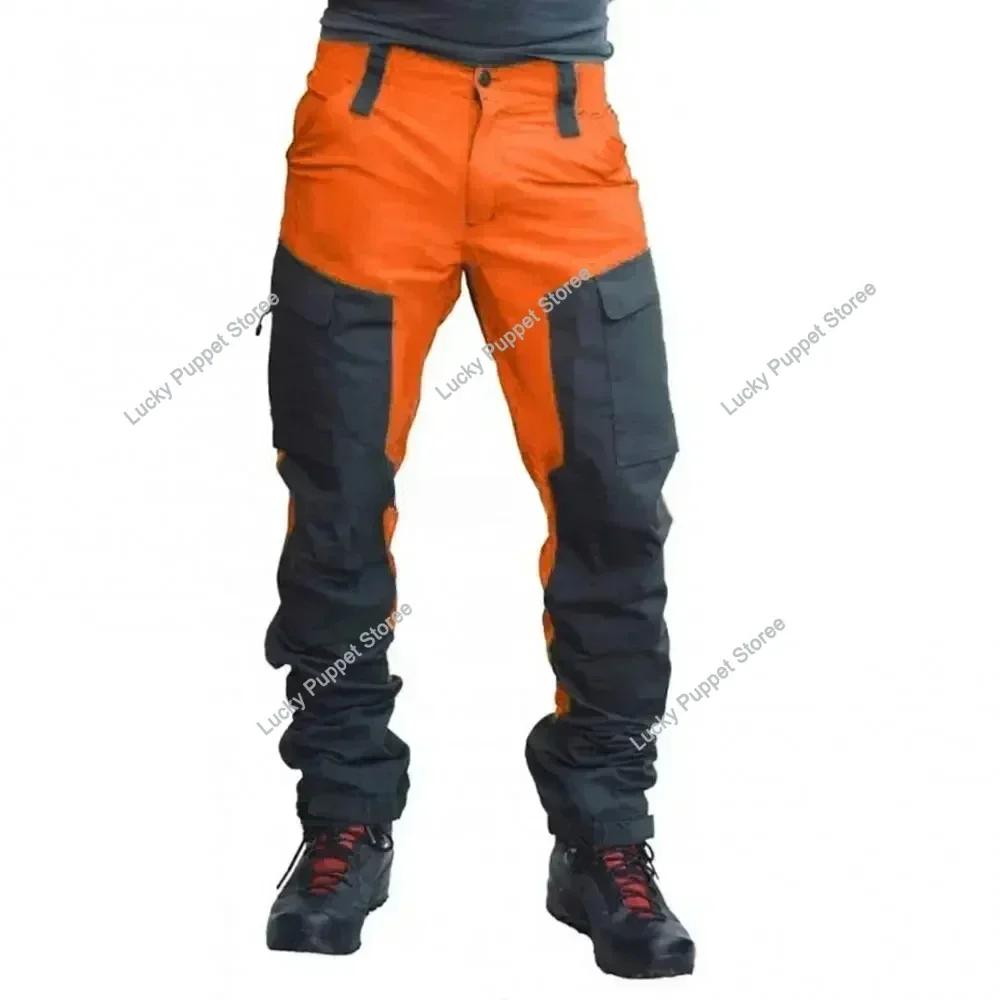 Pantalon cargo imperméable pour homme, pantalon de travail long d'été, pantalon de sport multi-poche