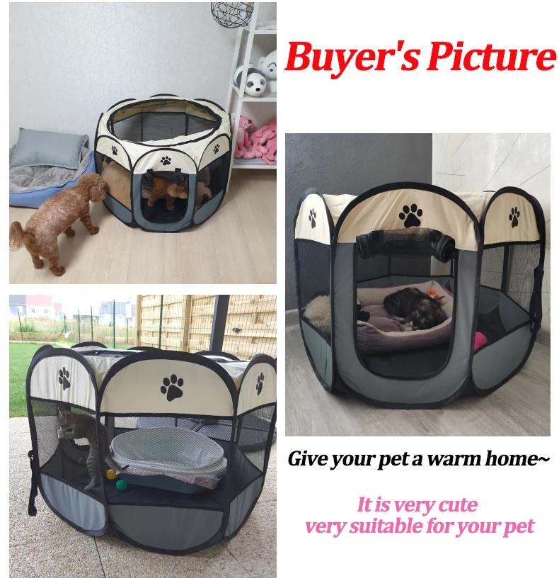 Tente pliante Portable légère pour animaux de compagnie, salle de naissance, maison pour chien, chen