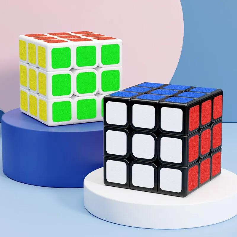 GENGSO-Cube magique conviviale ré Bergame, autocollant, jouets de puzzle pour enfants, habité pour l