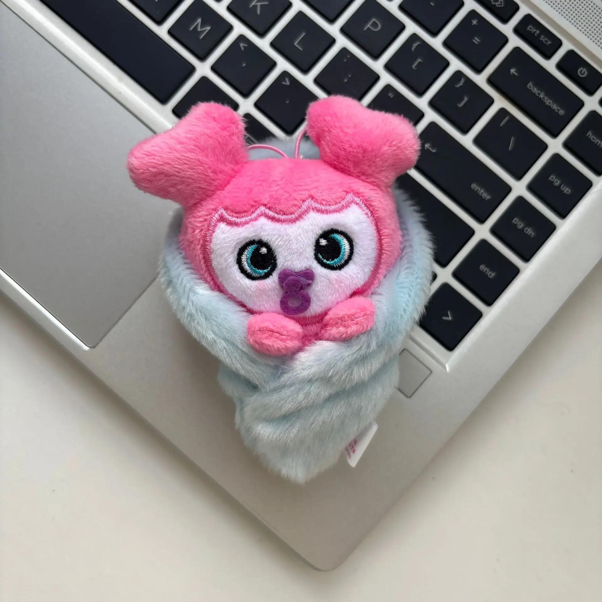 Poupée en peluche sucette adorable Park Jihyo Hirai Momo Sun Chaeyoung Momo, cadeau pour ami, autour