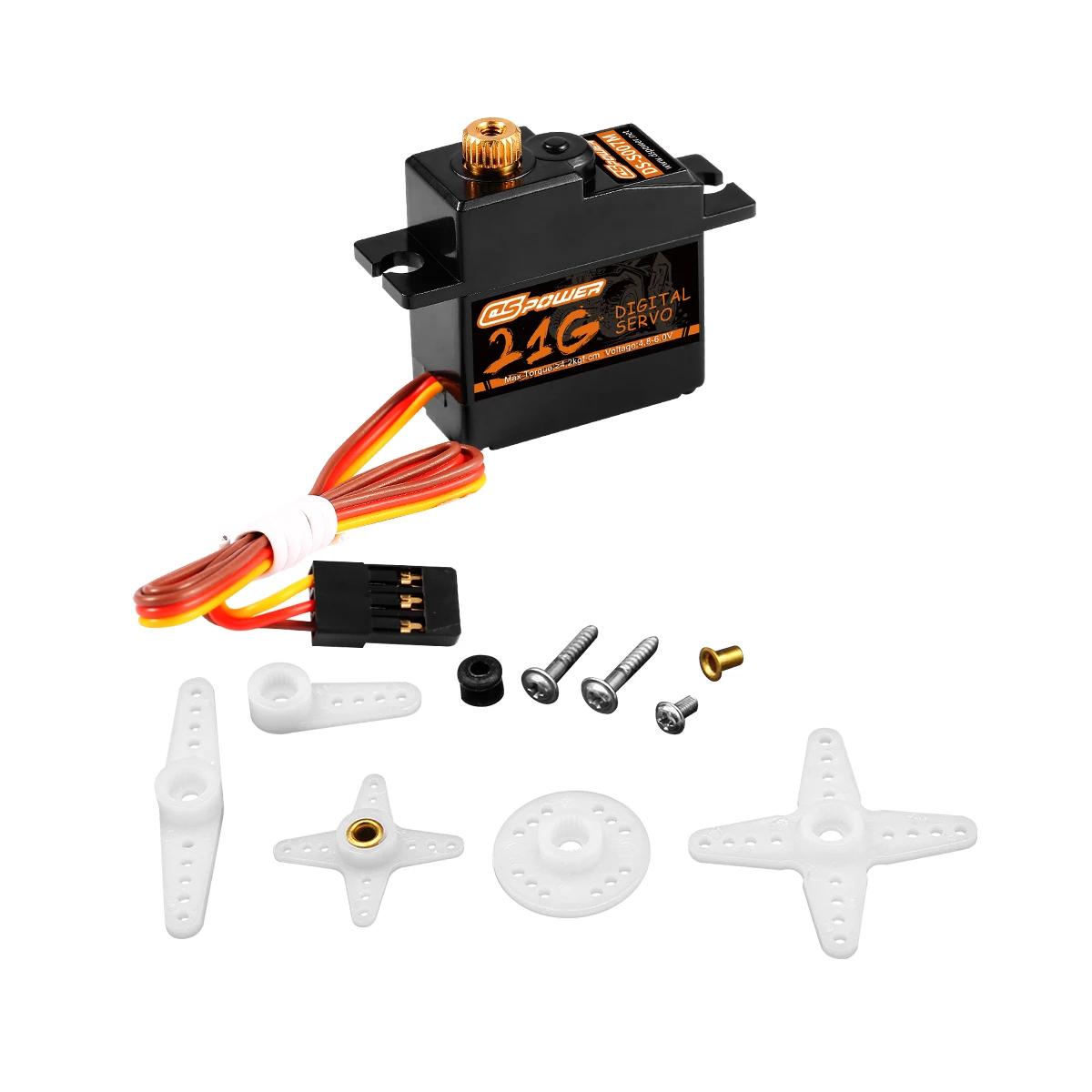DSpower 21g Metal Gear mini servo 4.2KG 17g Servo pour 1:18 1:16 rc voiture slash E-Revo 144001   Ro