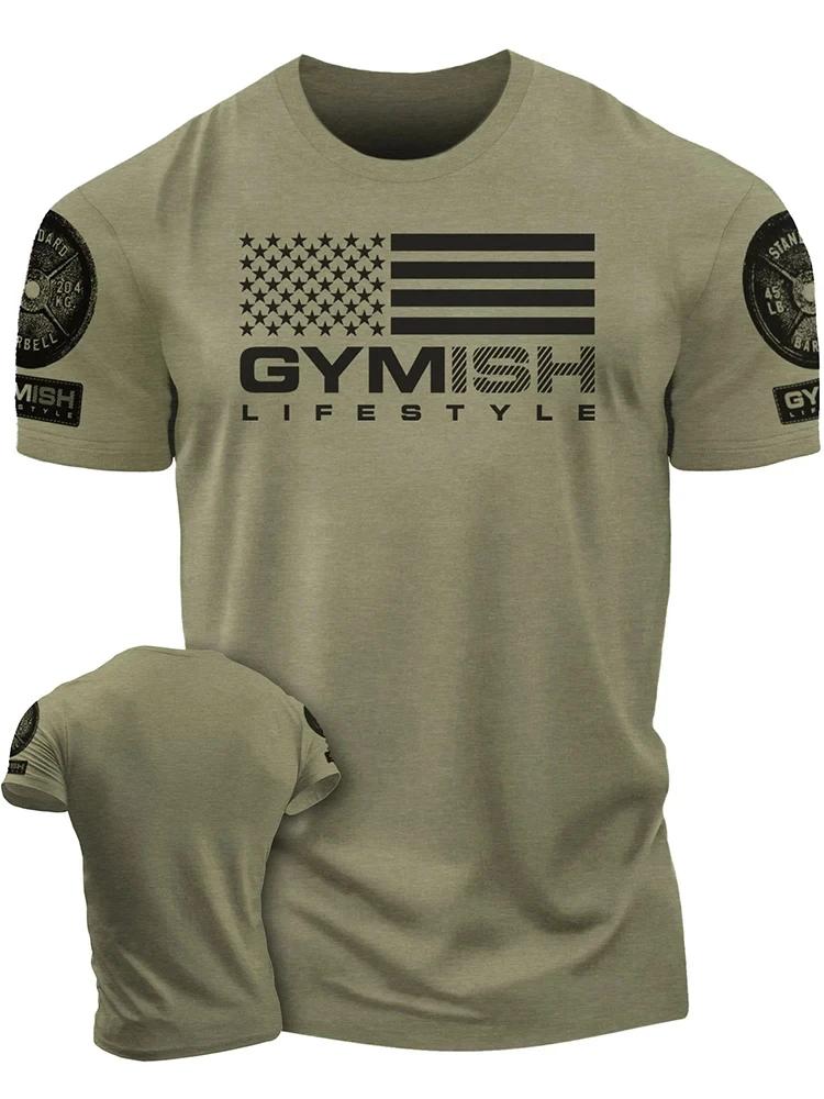 Le T-shirt pour hommes imprimé en 3D pour l'été de 2025 est un best-seller pour le sport, le fitness