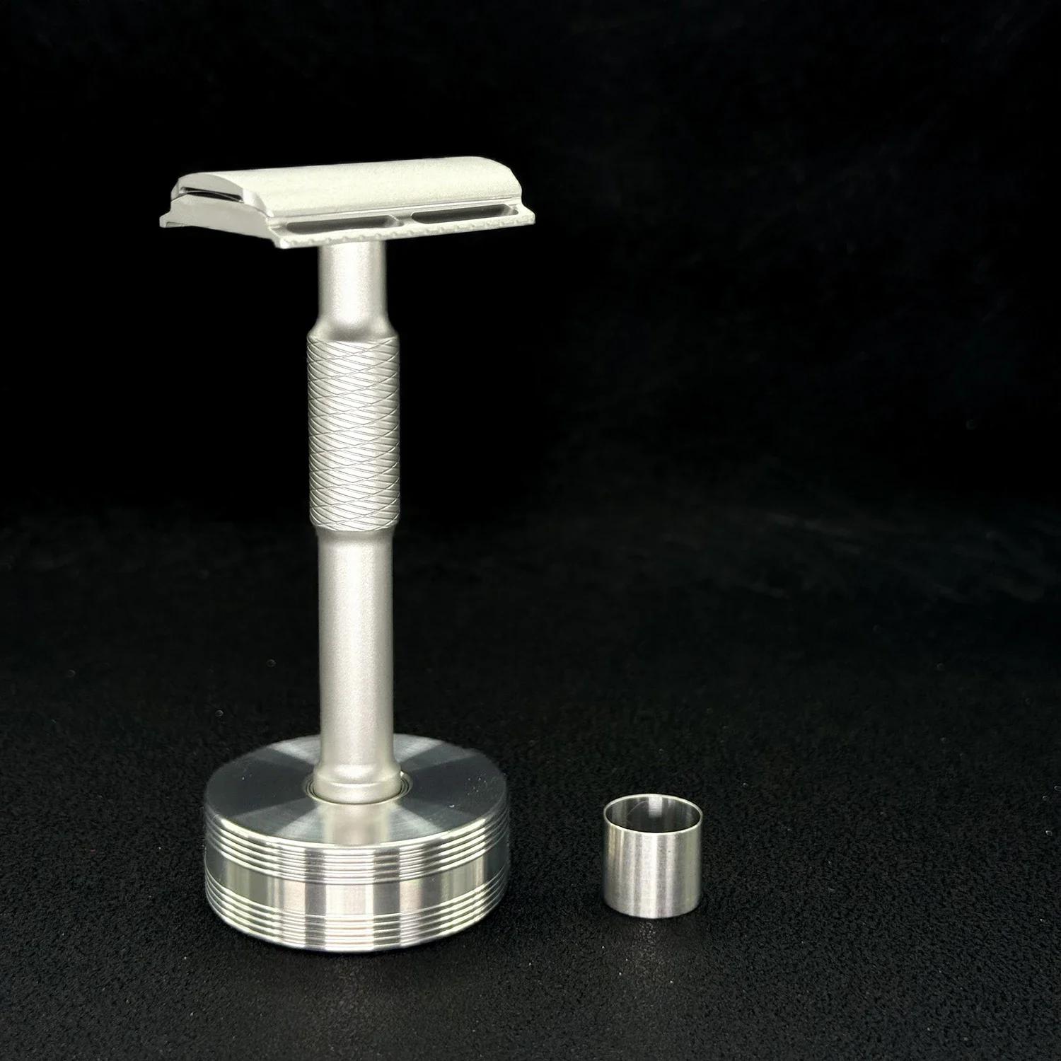 Support de rasoir en acier inoxydable 316L - Usinage CNC, base de rasoir à diamètre variable avec su