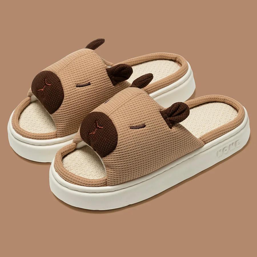 Chaussons pour enfants Capibala mignons et tendance pour le printemps et l'automne, confort intérieu