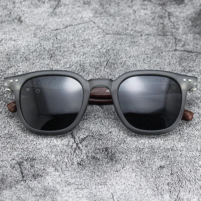 Nouvelles lunettes de soleil vintage pour hommes, monture PC, verres classiques de marque, verres tr