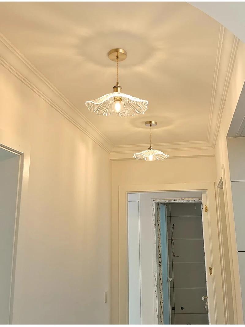 Lampe Suspendue Vintage en Verre à Fleurs, Luminaire Décoratif d'Nik, Idéal pour un Salon, une Chamb