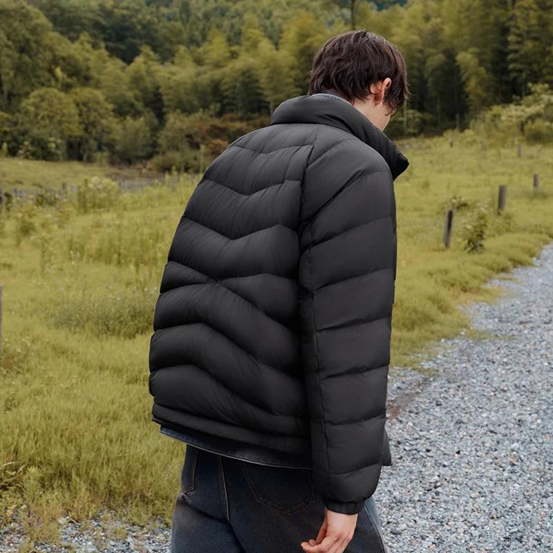 Semir doudoune hommes trois vêtements d'extérieur résistants léger mince doublure col montant haut 2