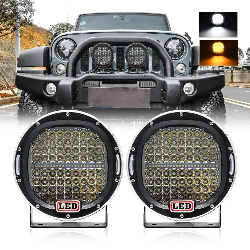 Projecteur de travail pour camion, accessoires de véhicule tout-terrain, LED pour voiture, conduite 