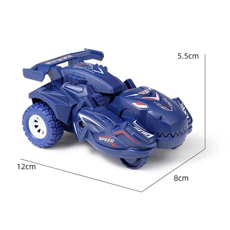 Modèle de voiture à déformation de dinosaure 2 en 1, jouet pour garçons, Action en une étape, Transf