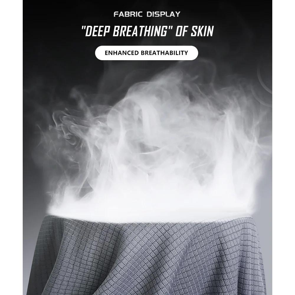 T-shirt à manches courtes pour homme, séchage rapide, évacuation de l'humidité, col rond, exercice d