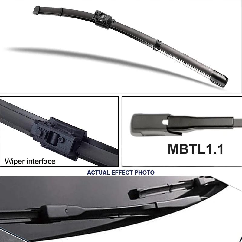 Balais d'essuie-glace avant et arrière, accessoires pour Mercedes Benz GLB X247 2019 – 2024, GLB180 