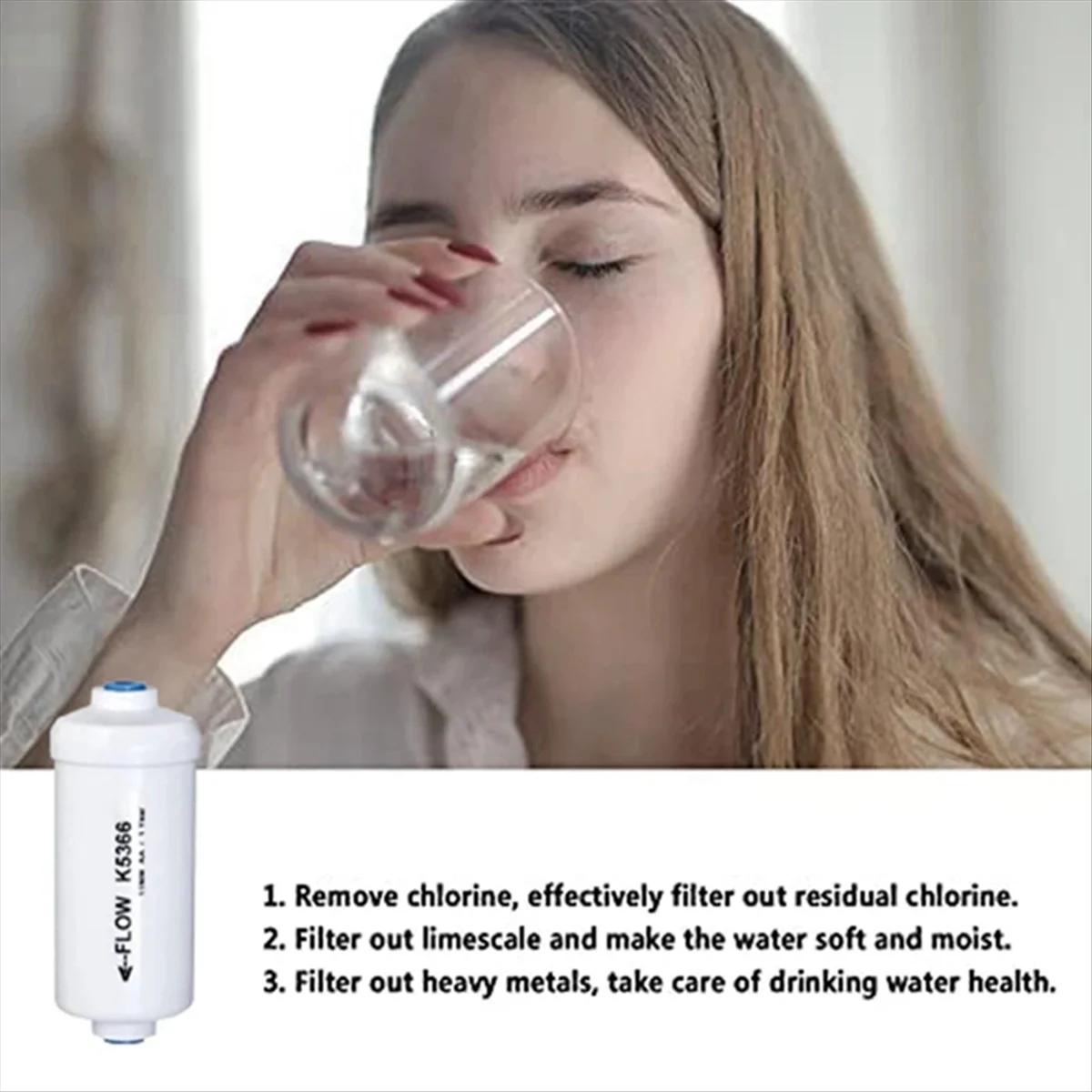 Filtre à eau au fluorure de rechange K5366, compatible avec les éléments de purification du système 
