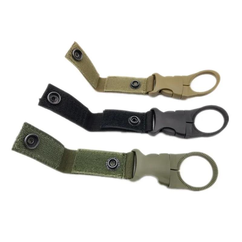 Mousqueton d'extérieur pour bouteille d'eau, sangle en nylon, ceinture d'escalade, cintre de sac à d