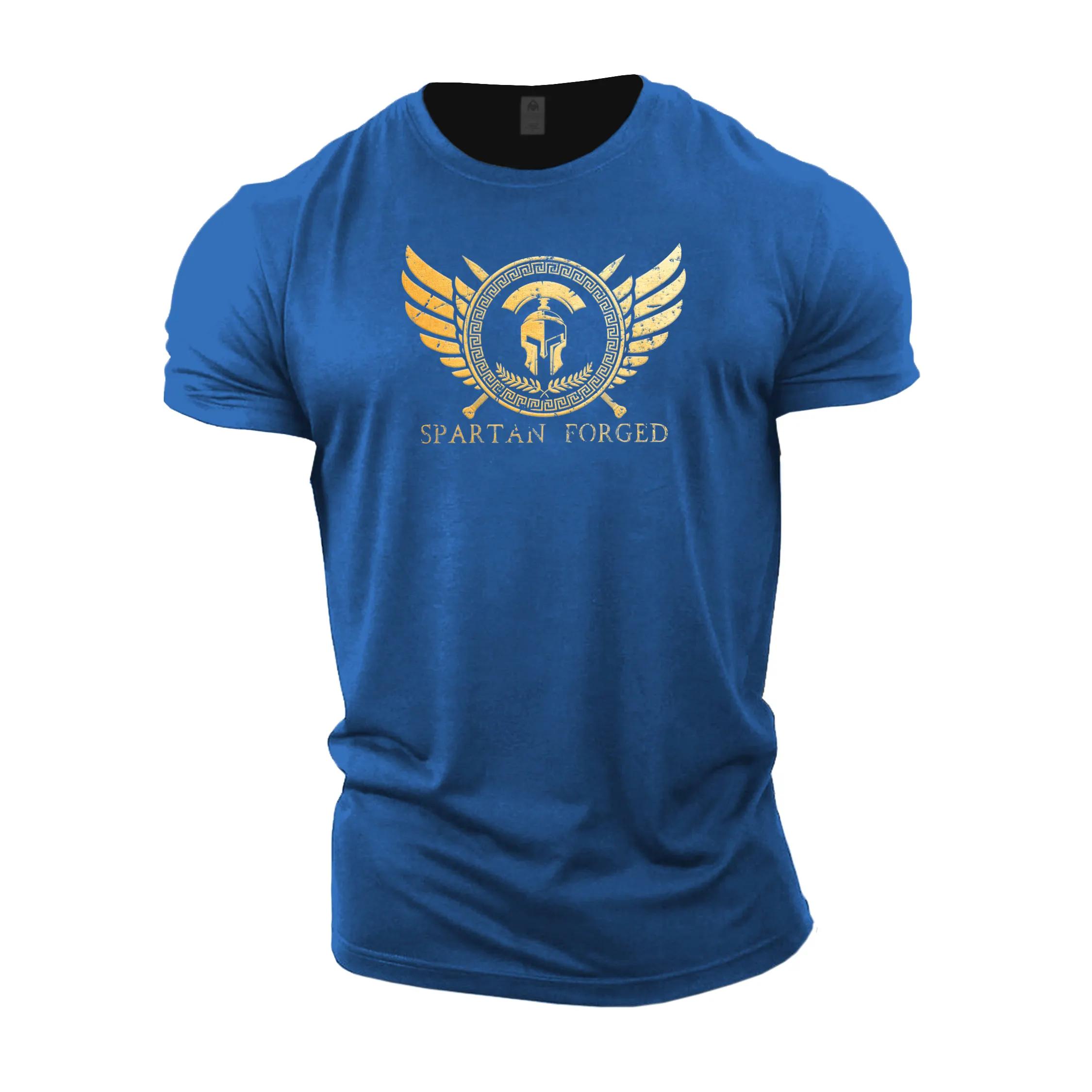 T-shirts spartiates rétro pour hommes, vêtements d'été Y2K à manches courtes, hauts décontractés, co