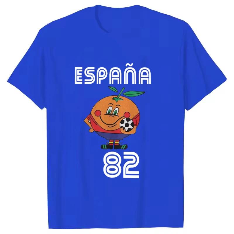 Naranjito T-Shirt hommes femmes T-Shirt col rond Espana 82 espagne mascotte 1982 Football Football T