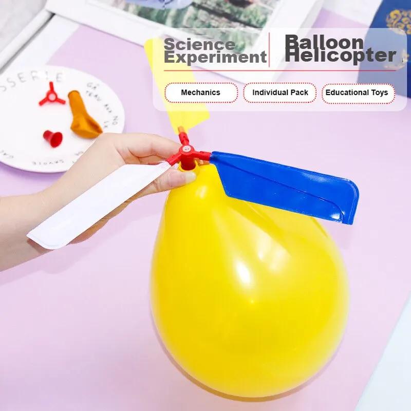 3/6/9 pièces enfants ballon avion jouet extérieur expérience scientifique mécanique enseignement bal