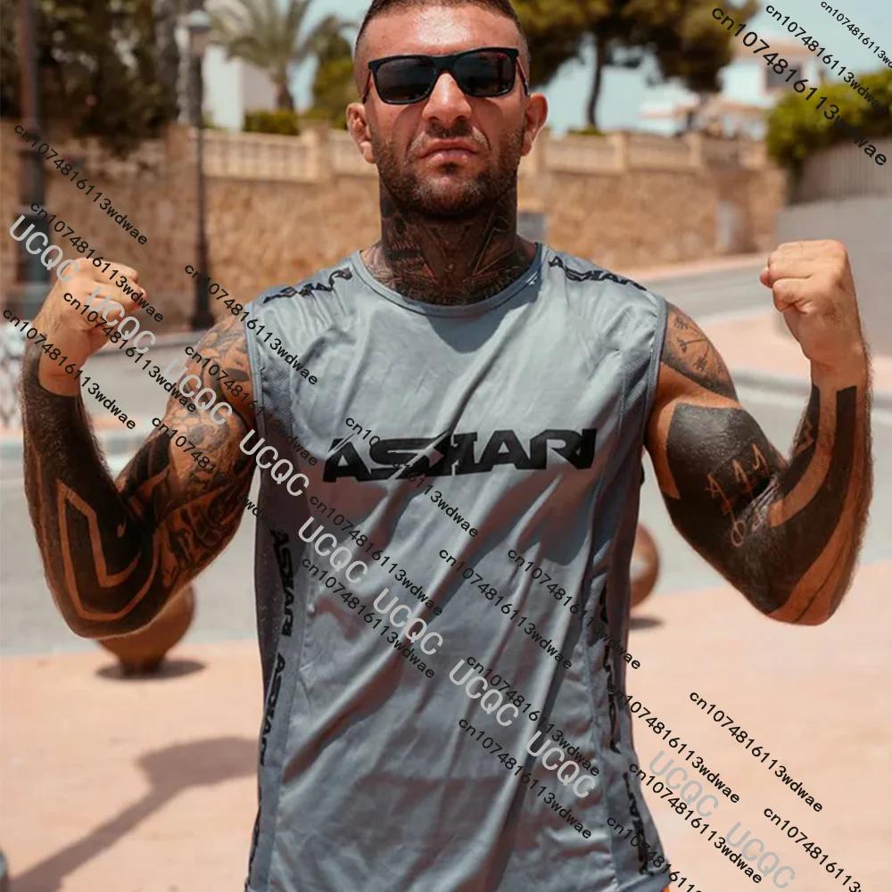 Nouveau Débardeur de Boxe et de Lutte pour Hommes Askari 2026 – T-shirt de Combat, Sport, Fitness, S