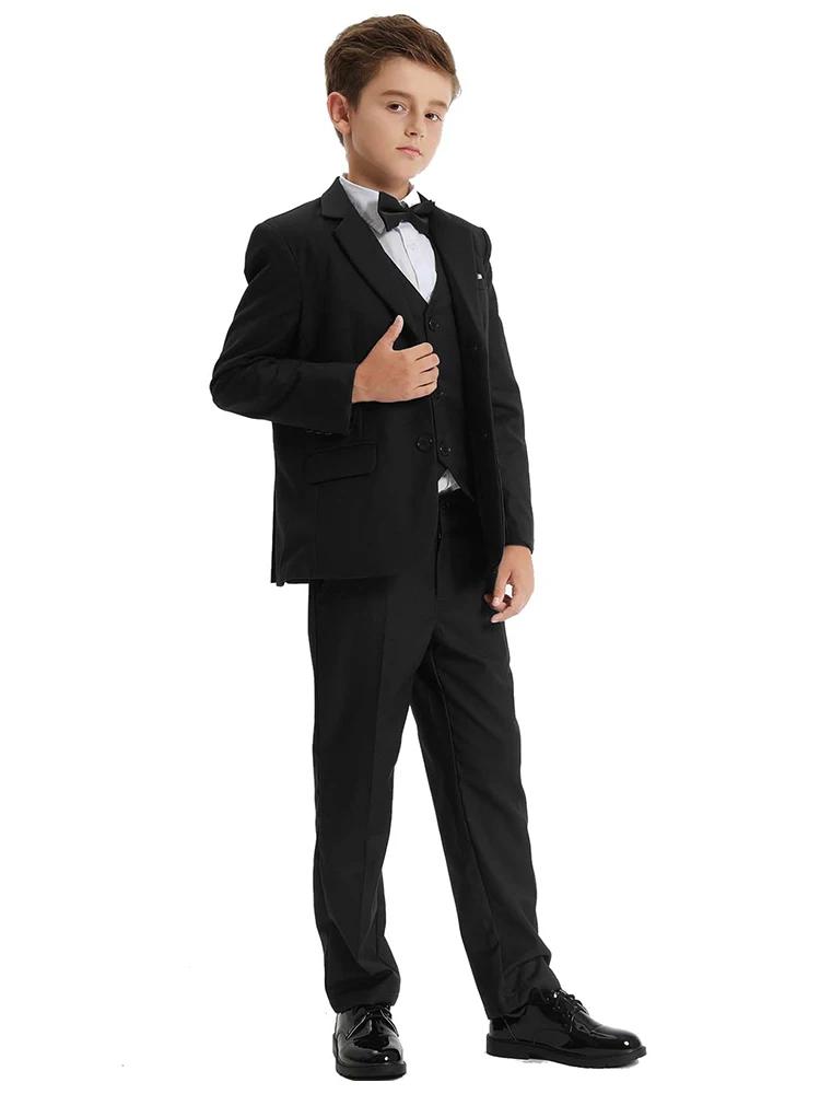 Costumes pour garçons enfants mariage pâques église smoking adolescent école Performance Piano tenue