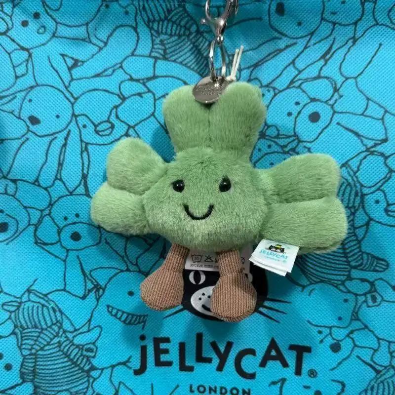 Nouveau porte-clés en peluche Hot JC édition limitée Printemps, bicolore, motifs guimauve, cerise, s