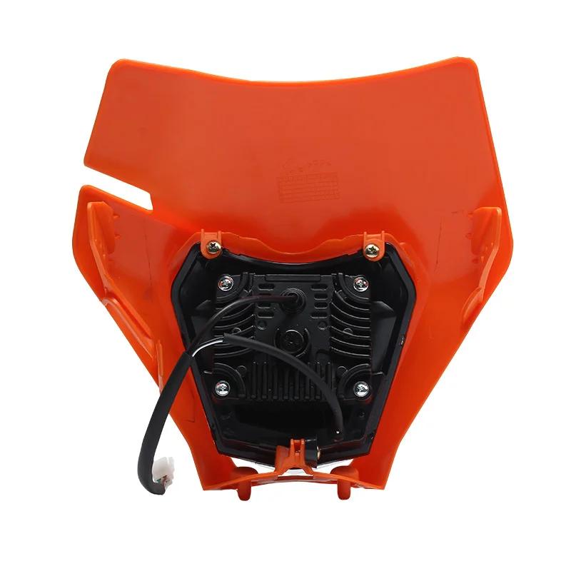 Pour KTM plaque de phare LED moto Enduro carénage EXC MX SX mèche phare pièces de vélo de saleté Sup