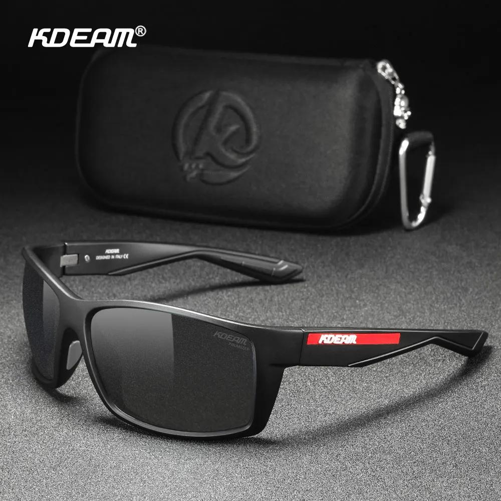 KDEAM 2024 lunettes de soleil de pêche polarisées et lentille de Protection UV400 lunettes de soleil