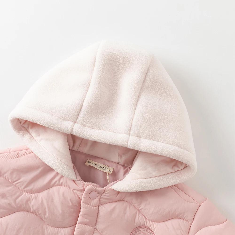 Dave Bella enfants hiver automne veste à capuche manteau pour filles garçons haut épaissir vêtements