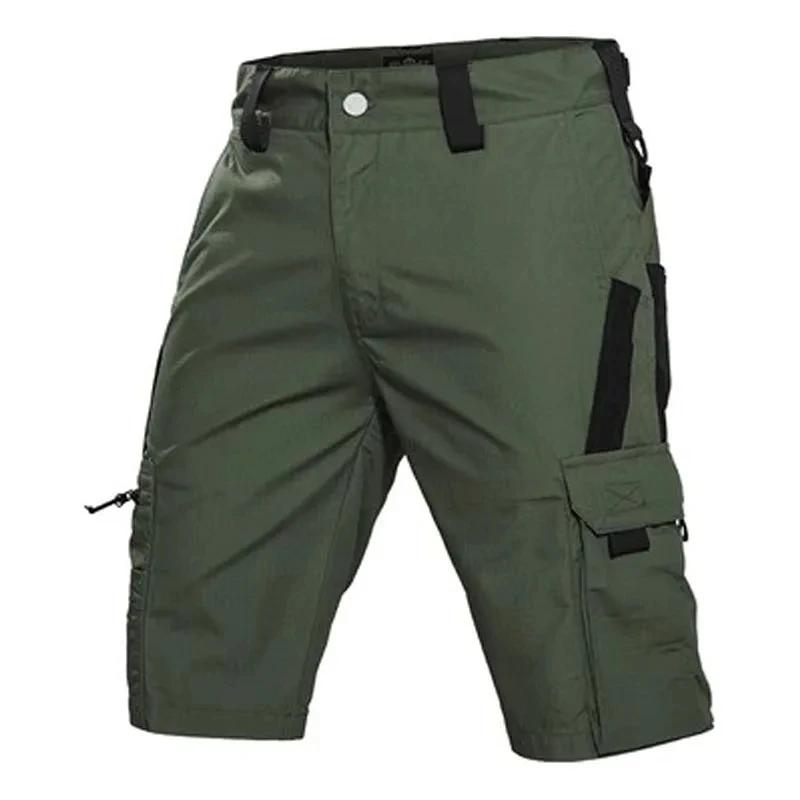 Short de Camouflage pour hommes, séchage rapide, poches multiples, pantalon militaire, randonnée en 