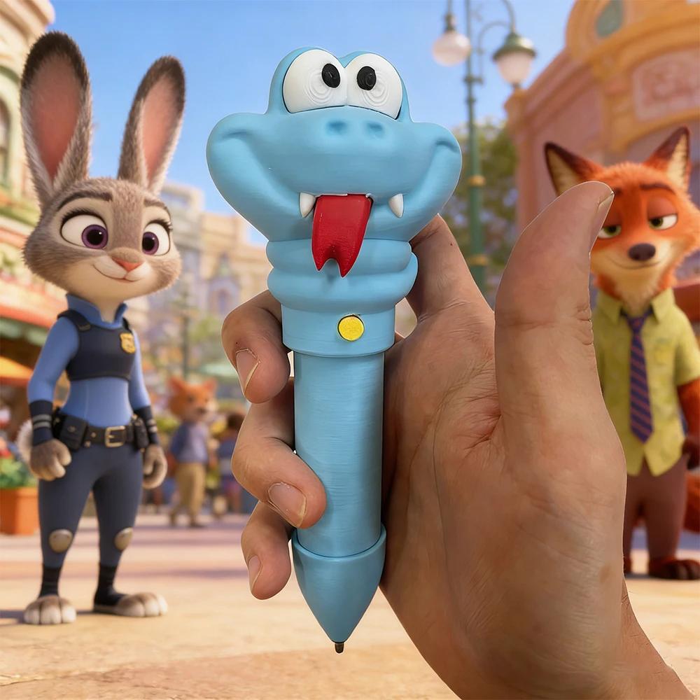    Disney Zootopia tendance Judy en forme de carotte 2-en-1 stylo enregistreur vocal et stylo Gary 