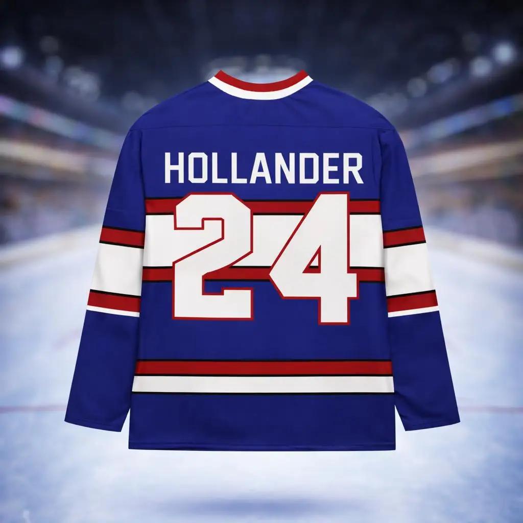 Maillot de hockey inspiré de la rivalité, maillot de hockey Ilya Rozanov Shane Hollander, t-shirt, m