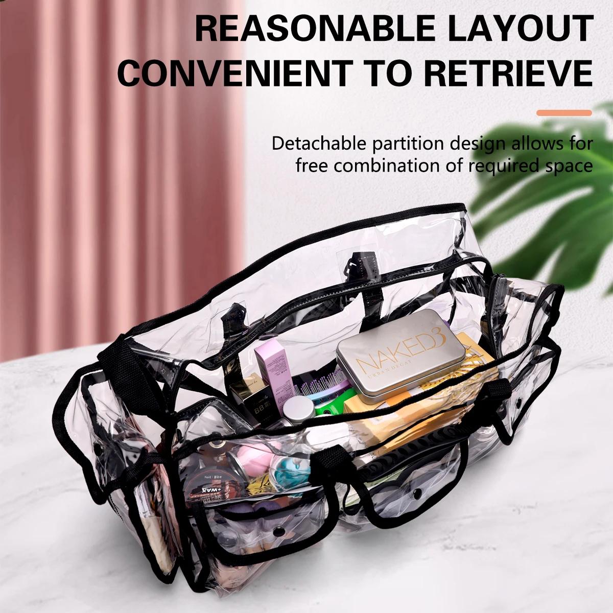 Sacs de maquillage pour femmes, sac à dos pour outils de brosse de maquillage, rangement de coiffure