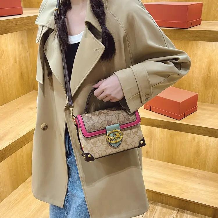 Sac à langer élégant et fonctionnel pour femme, sac à main en cuir de luxe de grande capacité, éléga