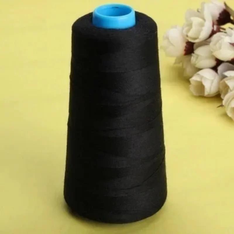 Machine à coudre surjeteuse industrielle, 12 couleurs exceptionnelles, 3000 Yards, fil en Polyester,