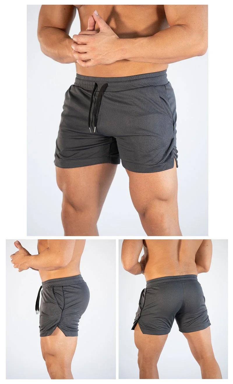 Short de Fitness d'été pour hommes, Short de sport, pantalons courts, course à pied, randonnée, vête