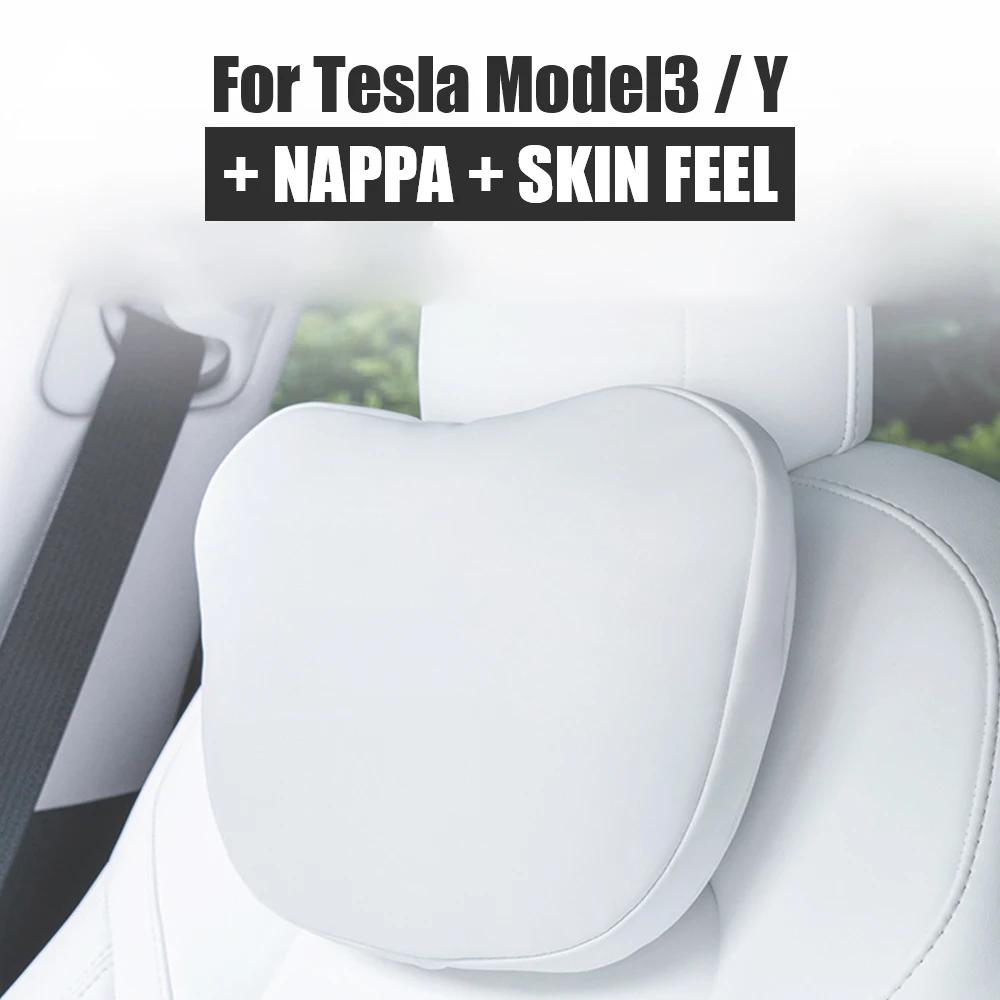 OULEX – oreiller appui-tête de siège de voiture, pour Tesla 19 – 2025 Model3/Y, coussin de soutien d