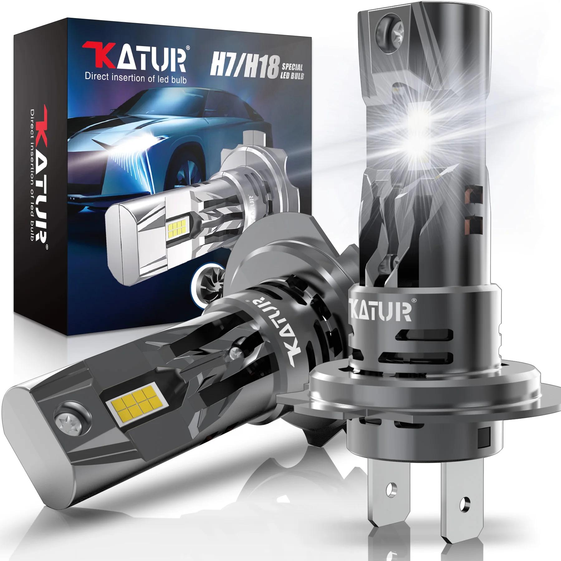 2x haute puissance H7 phare LED 1:1 Mini taille phare 20000LM 6500K lampes de voiture Super lumineux