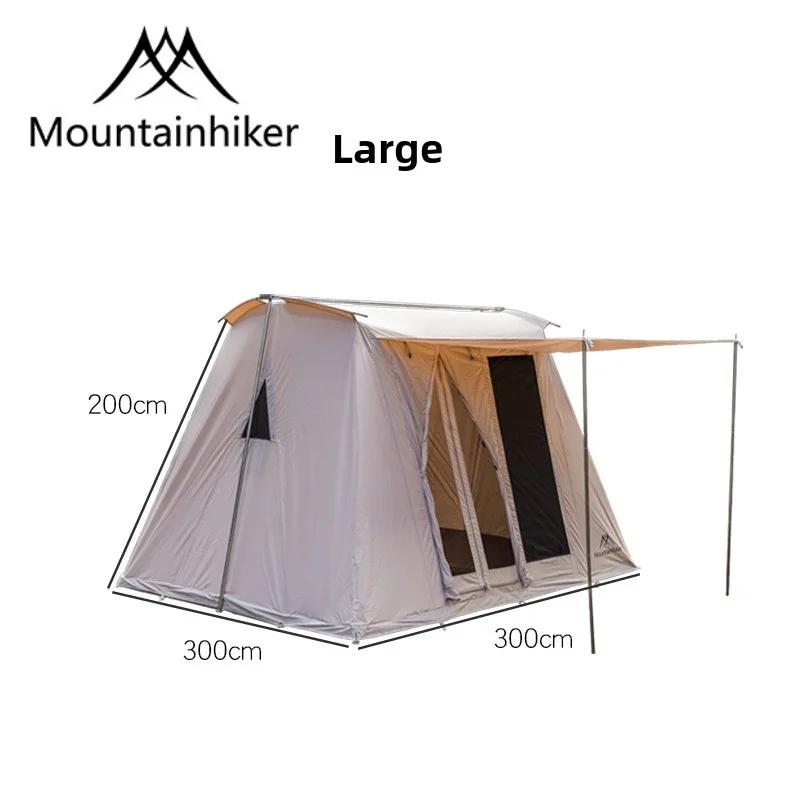 Mountainhiker – mobilier d'extérieur avec fenêtres, tente imperméable, coupe-vent, pare-soleil Uv, a