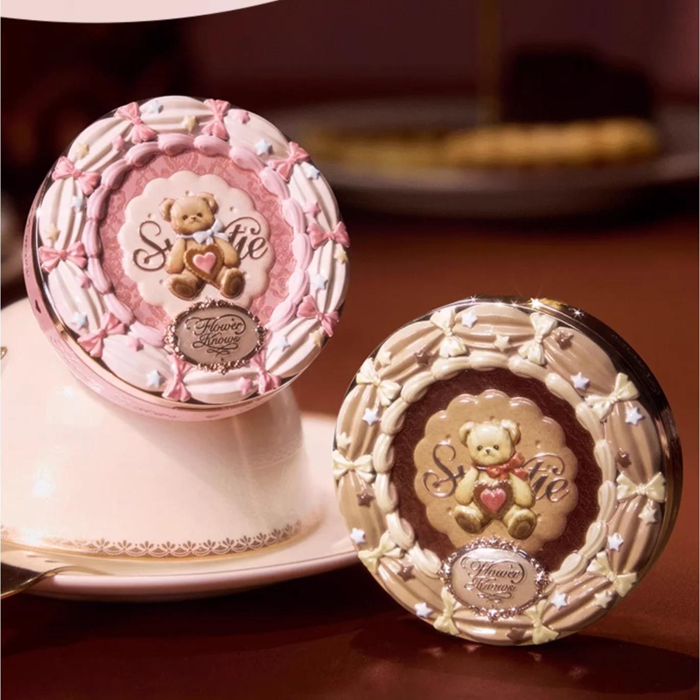 Flower Knows The Sweetie Bear Collection Palette anti-cernes 4 couleurs 6.4g crème éclaircissante ha