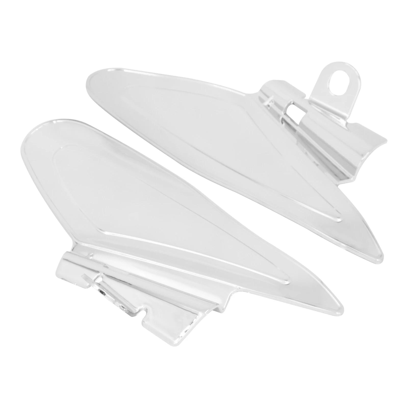 Boucliers de chaleur réfléchissants chromés pour moto, déflecteur d'air pour chef indien, classique,