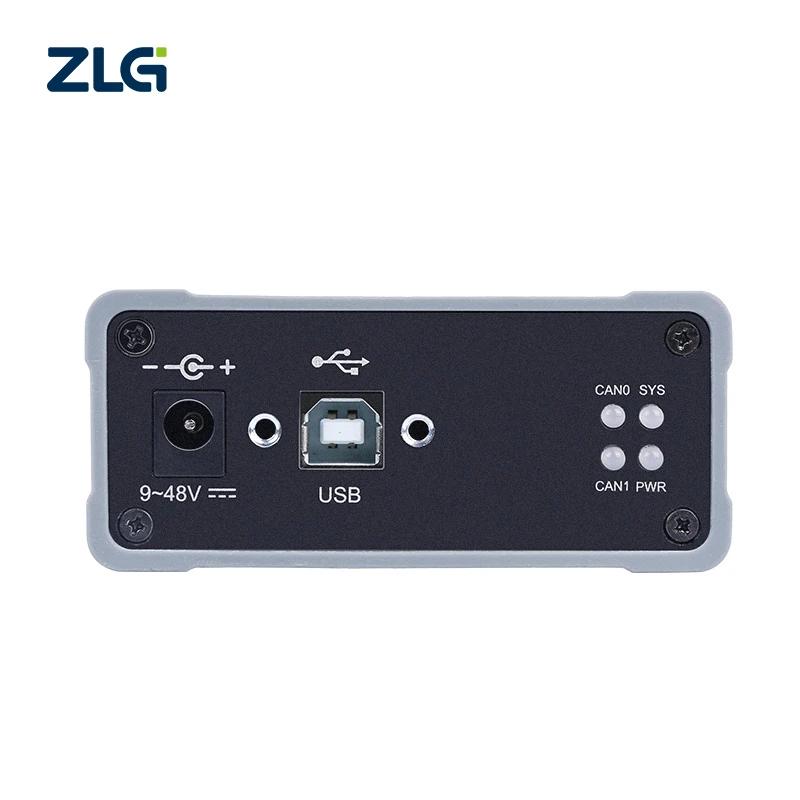 ZLG-Adaptateur CANineau Analyse du véhicule DBC UDS CANopen J1939 LIN Bus Protocol USB to CANineau B