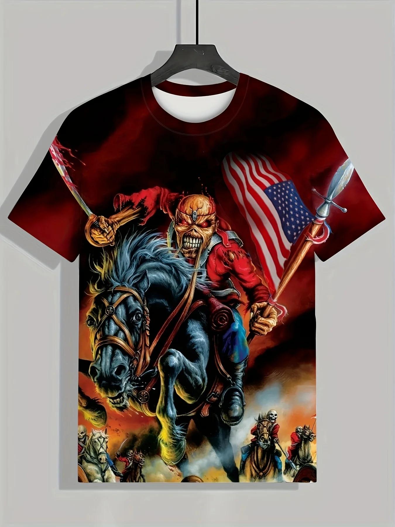Bold Monster Graphic Tee pour Homme, T-Shirt à Manches Courtes, Confortable, Ready for Summer, Desig
