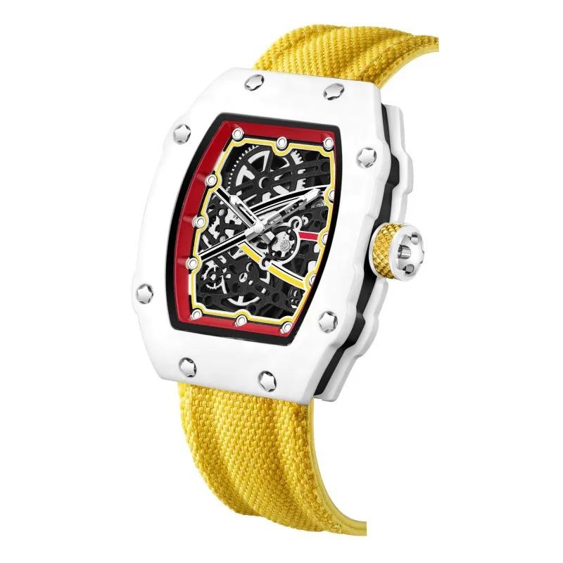 Nouvelle montre à quartz pour homme, ultra-fine, de forme cylindrique, best-seller, tendance, montre