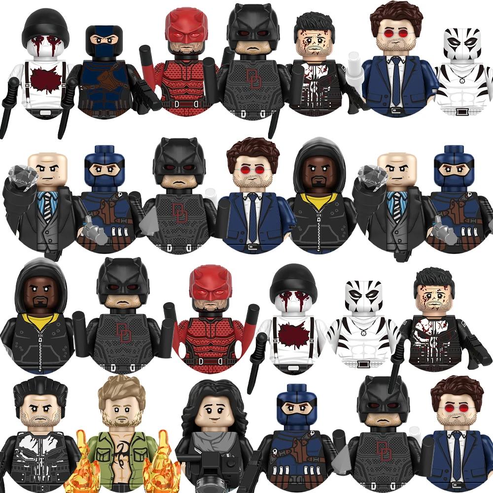 2026 World Legends Nouveaux Blocs de Construction Daredevil Punisher pour Jouets Cadeaux Enfants Min