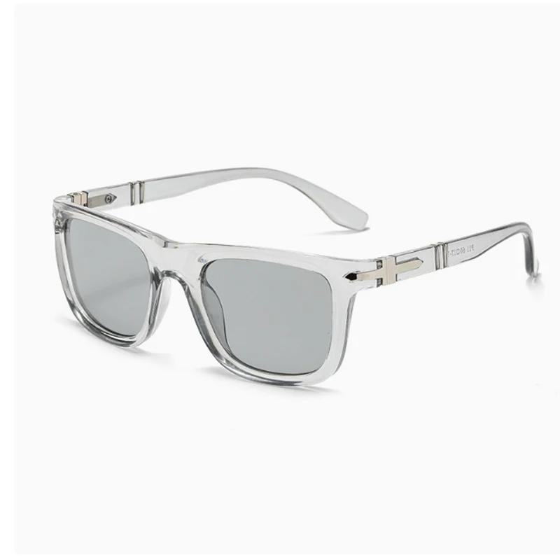 Nouvelles lunettes de soleil polarisées à couleurs variables pour hommes et femmes 2025, pour la con